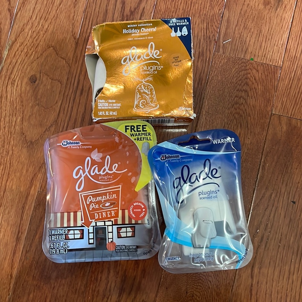 Set/3 plug in warmers